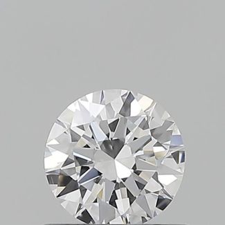 0.5 Carat Round D SI1 EX GIA Natural Diamond