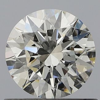 0.7 Carat Round F VS2 EX GIA Natural Diamond