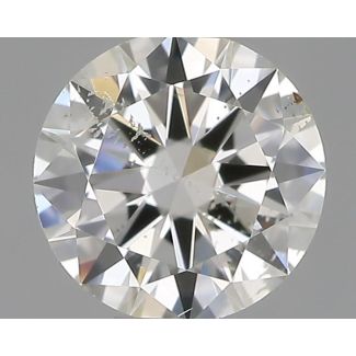 0.30 Carat Round G SI2 VG EX IGI Natural Diamond