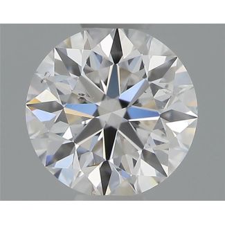 0.42 Carat Round D SI1 EX GIA Natural Diamond