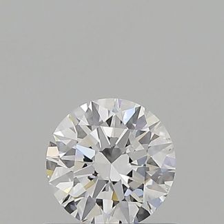 0.5 Carat Round D VVS2 EX GIA Natural Diamond