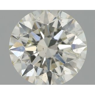 0.9 Carat Round I SI2 EX IGI Natural Diamond