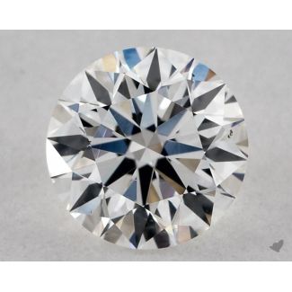 0.6 Carat Round E VS2 VG EX GIA Natural Diamond