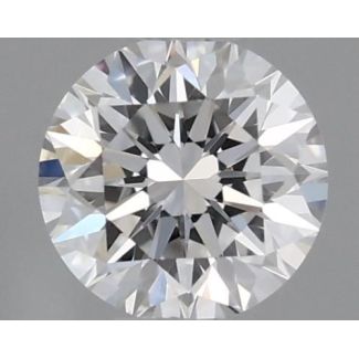 0.32 Carat Round E VVS1 VG EX GIA Natural Diamond