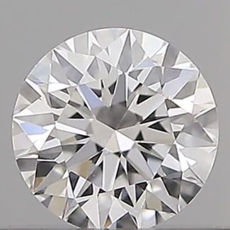 0.30 Carat Round D VVS1 EX GIA Natural Diamond