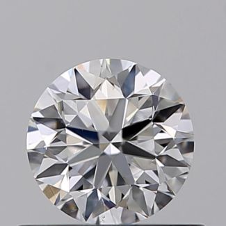 0.46 Carat Round D VS2 VG GIA Natural Diamond