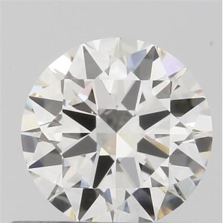 0.50 Carat Round H VVS1 EX VG GIA Natural Diamond