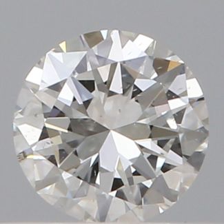 0.30 Carat Round F SI2 GD EX VG GIA Natural Diamond