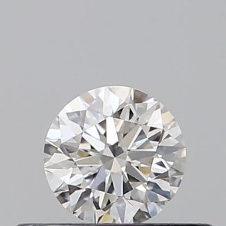 0.3 Carat Round G VVS2 EX VG GIA Natural Diamond