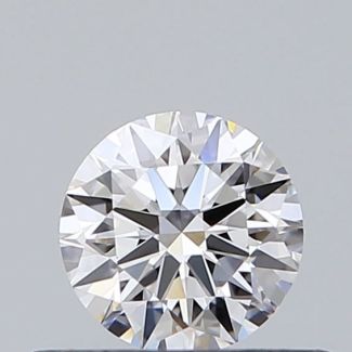 0.36 Carat Round D IF EX VG GIA Natural Diamond