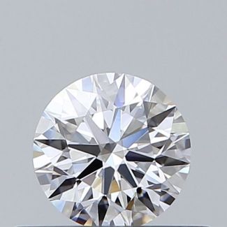 0.41 Carat Round D IF EX GIA Natural Diamond