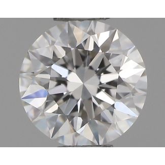 0.41 Carat Round E VVS1 EX GIA Natural Diamond