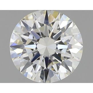 0.5 Carat Round G VVS1 EX GIA Natural Diamond