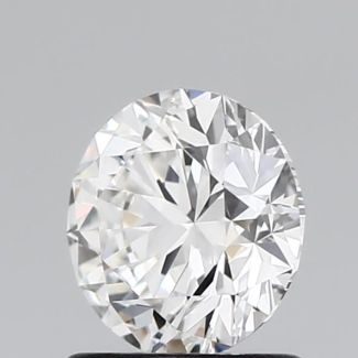 1.0 Carat Round F VVS1 EX GIA Natural Diamond