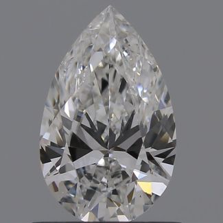 0.36 Carat Round G VVS2 EX GIA Natural Diamond