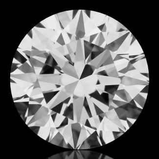 0.9 Carat Round F VVS1 EX GIA Natural Diamond