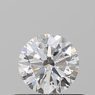 0.5 Carat Round E VVS1 VG GIA Natural Diamond