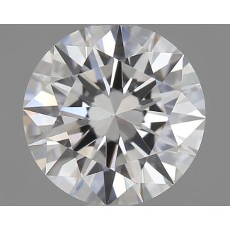 0.62 Carat Round E VS2 EX GIA Natural Diamond