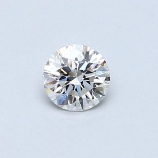 0.35 Carat Round H VVS2 VG EX GIA Natural Diamond