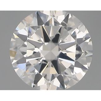 0.30 Carat Round G SI1 GD EX VG GIA Natural Diamond