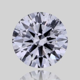 0.5 Carat Round D SI2 EX GIA Natural Diamond