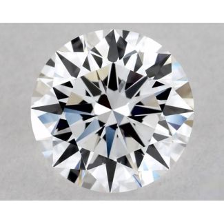 0.5 Carat Round D VVS2 EX VG GIA Natural Diamond