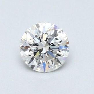 0.52 Carat Round E SI1 VG GIA Natural Diamond