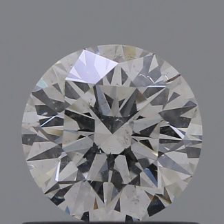 0.7 Carat Round E SI2 EX VG GIA Natural Diamond