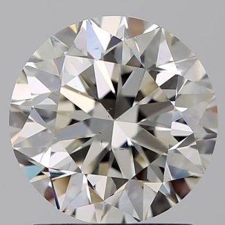 1.50 Carat Round I VS2 VG EX GIA Natural Diamond