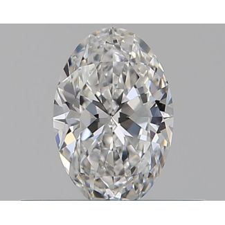 0.32 Carat Oval E IF - EX VG GIA Natural Diamond