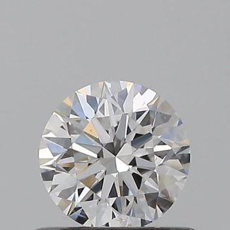 0.5 Carat Round E VS2 EX GIA Natural Diamond