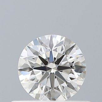 0.4 Carat Round G VS1 EX GIA Natural Diamond