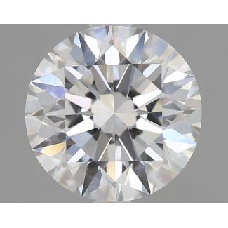 1.3 Carat Round F IF EX GIA Natural Diamond