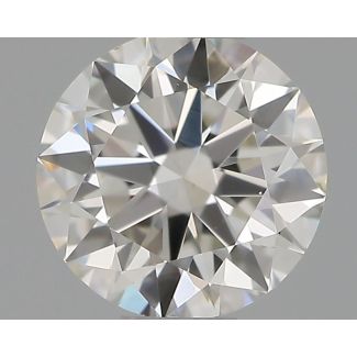 0.4 Carat Round H VS1 EX IGI Natural Diamond