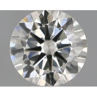 0.5 Carat Round F SI1 EX VG IGI Natural Diamond