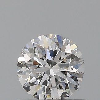 0.5 Carat Round G SI1 EX GIA Natural Diamond