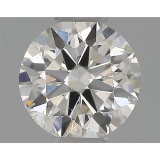 0.31 Carat Round G SI2 EX VG IGI Natural Diamond