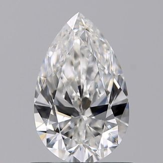 0.70 Carat Pear E VS1 - EX VG GIA Natural Diamond