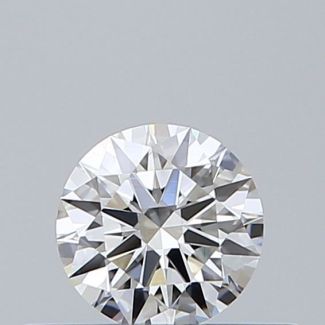 0.3 Carat Round H VVS1 EX GIA Natural Diamond