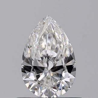 0.50 Carat Pear E SI1 - EX VG GIA Natural Diamond