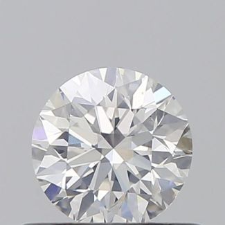 0.45 Carat Round G SI1 VG EX GIA Natural Diamond