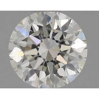 0.4 Carat Round H VS1 VG EX GIA Natural Diamond