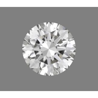 0.18 Carat Round H VS1 EX GIA Natural Diamond