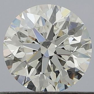 0.52 Carat Round G SI2 EX GIA Natural Diamond