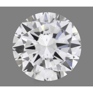 0.50 Carat Round D SI2 VG EX GD GIA Natural Diamond