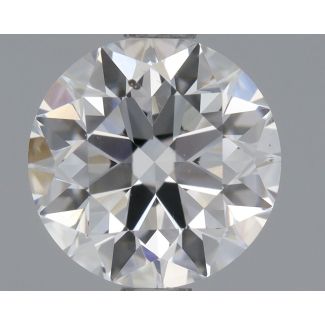 1.0 Carat Round D SI1 EX GIA Natural Diamond