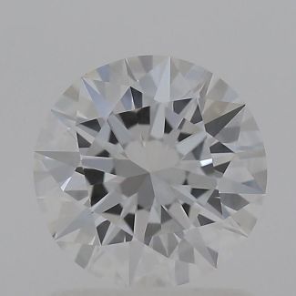 0.91 Carat Round E VVS1 EX GIA Natural Diamond