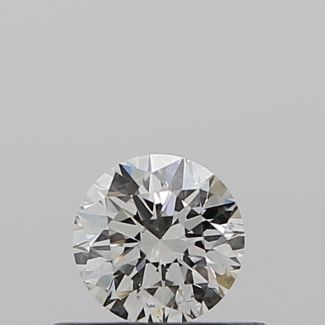 0.31 Carat Round I VS2 EX GIA Natural Diamond