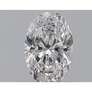 0.3 Carat Oval D VS1 - EX VG GIA Natural Diamond