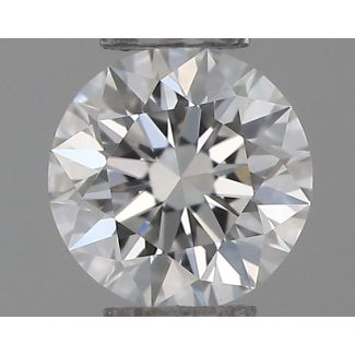 0.20 Carat Round E VVS2 VG EX GIA Natural Diamond